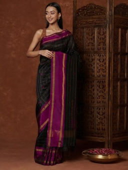 Fabindia - Silk Woven Jamdani Sari