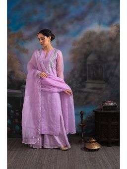 MEESA - Fiza Lavender Palazzo (Set of 3)