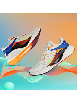 JQR - BLAST-02 White & Orange Men Running Shoes