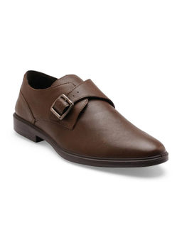 ERGON - City EC-03 Men Brown Formal Monk Straps