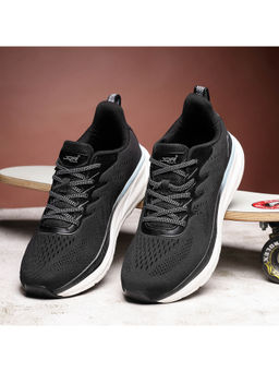 JQR - ZAPATOS-24 Black Men Running Shoes