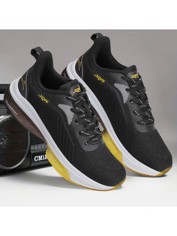 JQR - ZAPATOS-27 Black Men Running Shoes