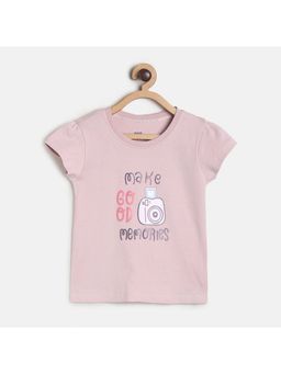 MINI KLUB - Kids Girls Peach Knit Top