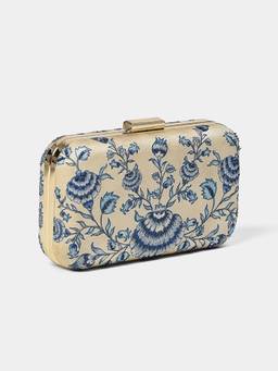 Ritu Kumar - Himgiri Off White Clutch