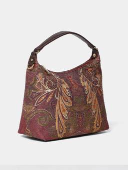 Ritu Kumar - Jivaa Burgundy Sling Bag