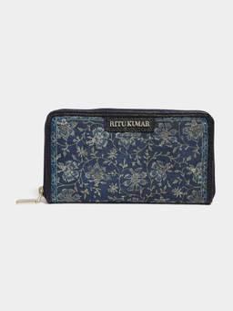 Ritu Kumar - Apsaraa Indigo Wallet