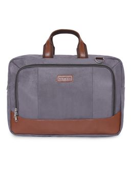 MBOSS - Faux Leather 15.6 Inch Laptop Messenger Bag