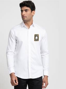 HILO DESIGN - White Deck Cotton Shirt