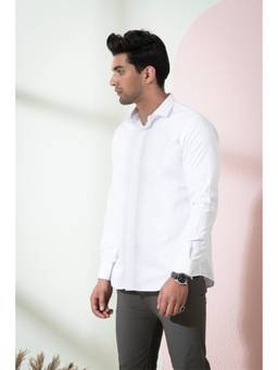 HILO DESIGN - White Bianco Cotton Shirt