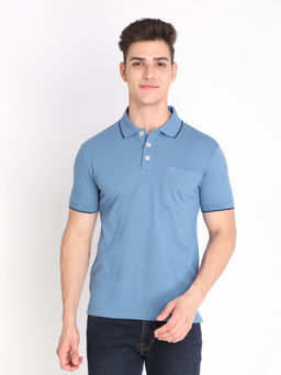 CHKOKKO - Men's Cotton Regular Fit Polo T-shirt