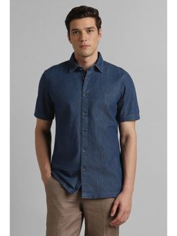 Simon Carter - Navy Blue Casual Shirt