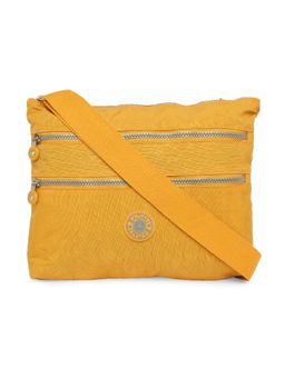 Baomi - Crinkle Range Yellow Color Soft Case Nylon Sling Bag - Ba-1509032008