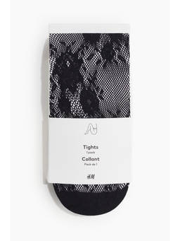 H&M - Women Black Lace tights