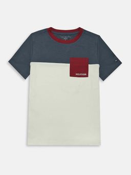Tommy Hilfiger - Grey Cotton Regular T-Shirt