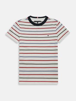 Tommy Hilfiger - White Cotton Regular T-Shirt