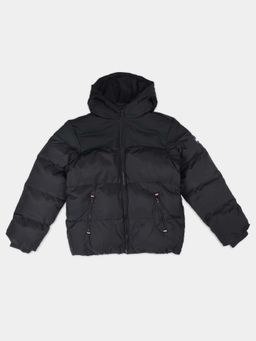 Tommy Hilfiger - Black Polyester Regular Puffer Jacket