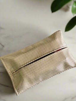 Mason Home - Braided Gold Tissue Cover