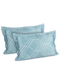 Mush - Bamboo Printed 100% Bamboo, 300 TC, Ocean Blue