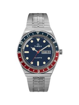 Timex - Men Blue Round Stainless Steel Dial Analog Watch- TW2T80700U9 (M)