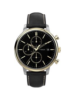 Timex - Chicago Round 21mm Black Dial Analog Men Watch - TW2U39100UJ