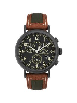 Timex - Waterburry Round 21mm Black Dial Analog Men Watch - TW2U58000UJ