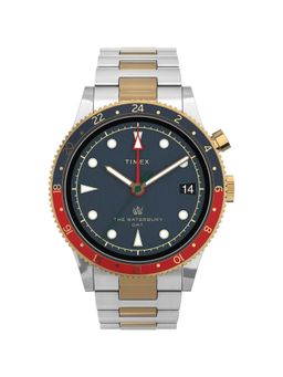 Timex - Waterburry Round 21mm Blue Dial Analog Men Watch - TW2U90600UJ