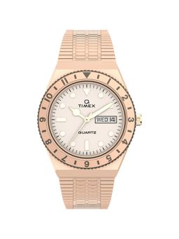 Timex - Women Cream Round Stainless Steel Dial Analog Watch- TW2U95700UJ (M)