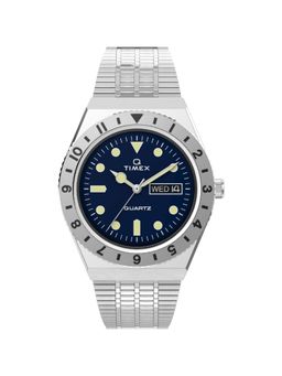Timex - Q Round 21mm Blue Dial Analog Men Watch - TW2V18300U9