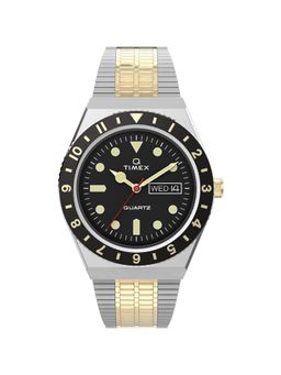 Timex - Men Black Round Stainless Steel Dial Analog Watch- TW2V18500U9 (M)