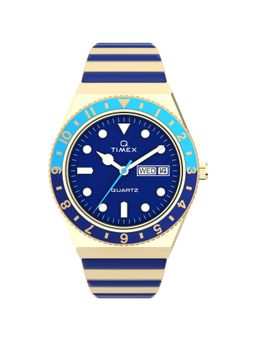 Timex - Women Blue Round Stainless Steel Dial Analog Watch- TW2V38500UJ (M)