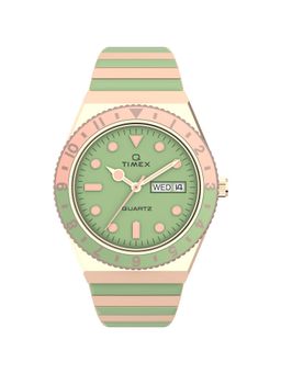 Timex - Women Green Round Stainless Steel Dial Analog Watch- TW2V38700UJ (M)
