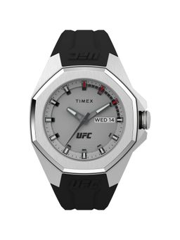 Timex - UFC Round 21mm Silver Dial Analog Men Watch - TW2V57200X6