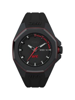 Timex - UFC Round 21mm Black Dial Analog Men Watch - TW2V57300X6