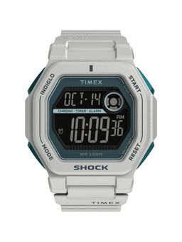 Timex - Men Black Square Resin Dial Digital Watch- TW2V63600UJ (M)