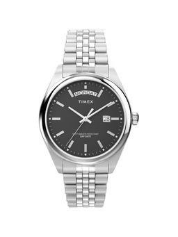 Timex - Trend Round 41mm Black Dial Analog Men Watch - TW2V67800UJ
