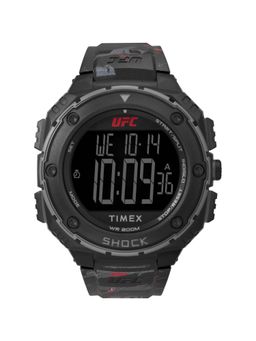 Timex - UFC Round 50mm Black Dial Digital Men Watch - TW2V85100X6