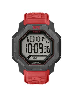 Timex - UFC Octagonal 21mm Silver Dial Digital Men Watch - TW2V88200X6