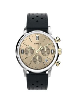 Timex - Men Brown And Stainless Steel Dial Analog Watch- TW2W10000UJ (M)