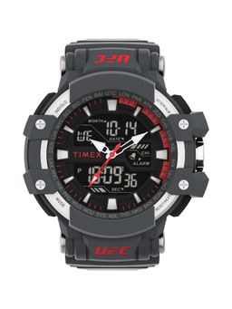 Timex - UFC Round 21mm Black Dial Analog Men Watch - TW5M519000D