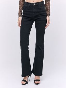 Cover Story - Black Boot Cut Denim Jeans