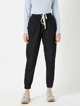 Miss Chase - Women Black Regular Length Mid Rise Regular Fit Denim Jeans