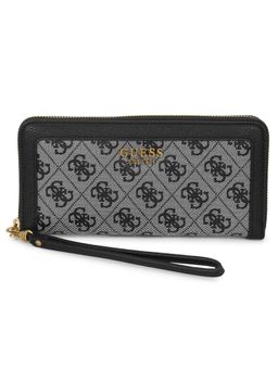 Guess - Zadie Logo Slg Lrg Zip Around Black Wallets