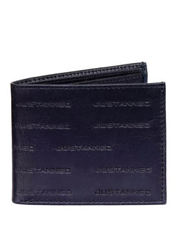 Justanned - Mens Leather Brand Embossed Surface Wallet