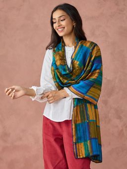 Fabindia - Women Fabric Multi-Color Printed Stole