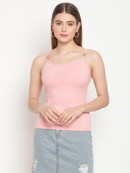 Madame - Self Design Peach Top
