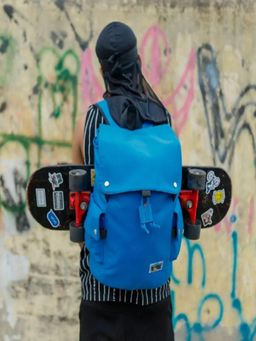 Monkey Troopers - Unisex Laptop Backpack Drip - Blue