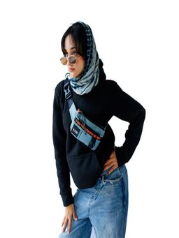 Monkey Troopers - Unisex Crossbody Bag Pock star - Grey