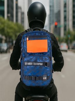 Monkey Troopers - Unisex Magnetic Backback Walky - Blue