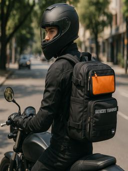 Monkey Troopers - Unisex Magnetic Backback Walky - Black