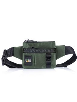 Monkey Troopers - Unisex Crossbody Bag Pocket - Olive